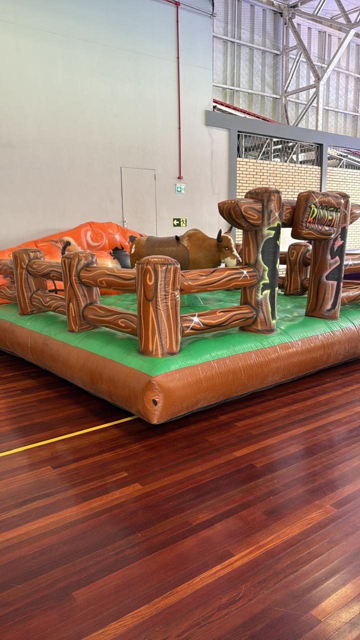 Touro Mecânico - foto atual - Jump Mania Brinquedos